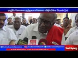 Government should take actions says Tha Pandian