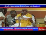 Karunanidhi called palzha: karupaiya to join in DMK.