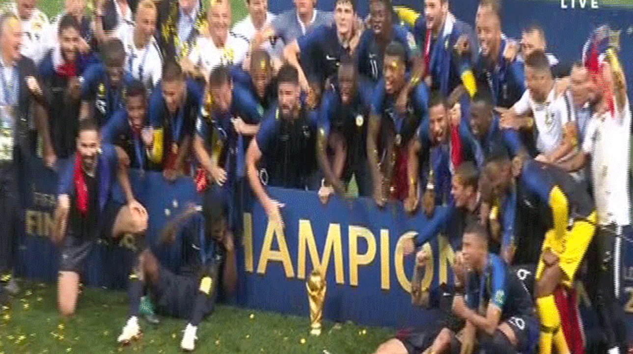 Mondial 2018: Les champions du monde