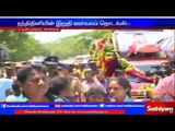 Chennai : Nandhini’s final procession started