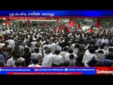 Protest headed by MK Stalin in Perambur Railway station: Stalin and Followers held.