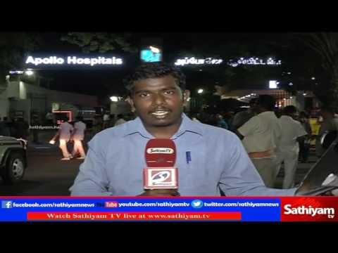 Apollo Hospital Report Says that CM Jayalalitha speaks well