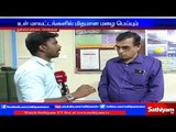 Our reporter Siva's interview with director of the Chennai Meteorological Center Balachandran