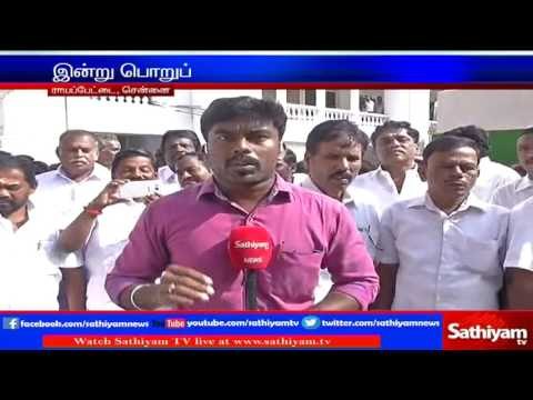 Selected AIADMK general secretary Sasikala was sworn in this morning