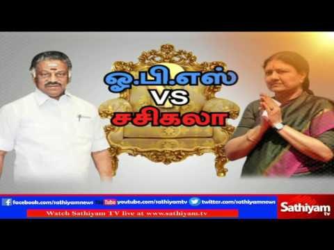 Exclusive Debate: O. Panneerselvam Vs VK Sasikala as TN CM | Part 3 | Sathiyam News TV