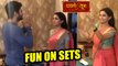 Ghadge & Suun | Actor Chinmay Udgirkar & Bhagyashree Limaye Having Fun On Sets | Colors Marathi