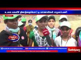 Students removed dangerous Karuvelai Trees in Thanjai