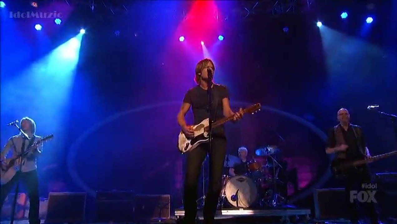 Keith Urban - Long Hot Summer - American Idol 12 (Results)
