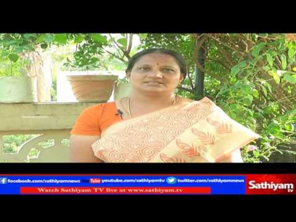 Vidiyal Pudusu  - Mrs.Shubasri Vijay speaks about Terrace garden