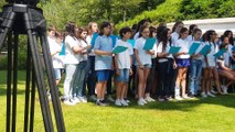 60 élèves de 6ème du collège Simon Vinciguerra présentent leur exposition permanente sur l'eau d'Orezza