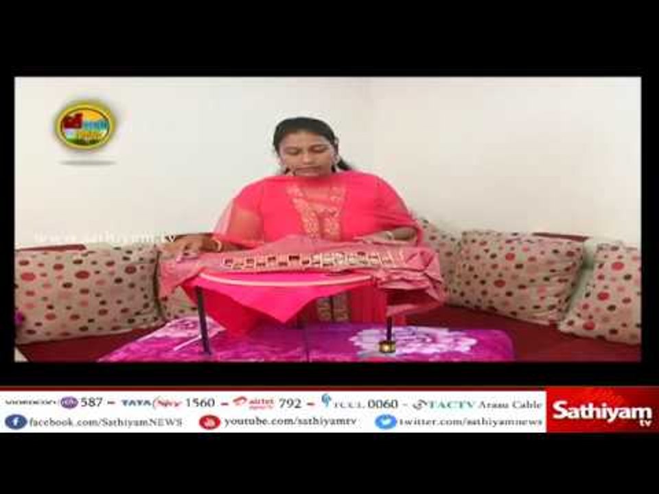 Vidiyal Puthusu : “Roses” about aari Embroidery  | 18.04.17
