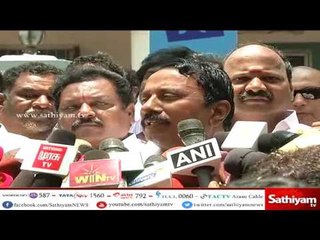 Education Minister Sengottaiyan's press meet after holds a talk with TTV Dinakaran