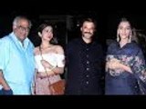 Entire Kapoor Family Watch DHADAK For Janhvi Kapoor | Bollywood Buzz