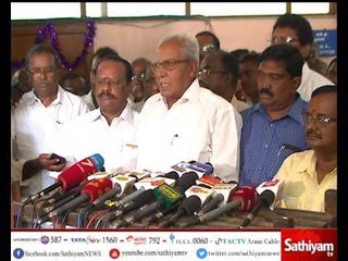 Labour Progressive Federation general secretary Shanmugam press meet