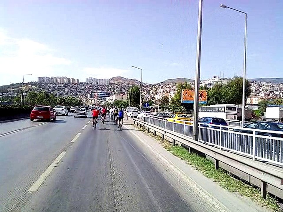 İzmir Konak Buyuk Bisiklet Buluşması 500 Kişi