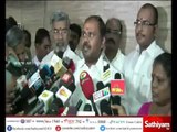 Central government is reaching out to help TN government - Minister Udayakumar