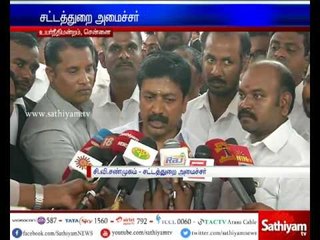 Edict will published to open 125 new Courts in Tamil Nadu - Law Minister C.V. Shanmugam