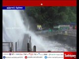 Tourists allowed to take bath in Kutralam falls