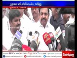 Stalin has no rights to speak about ADMK - CM Edappadi