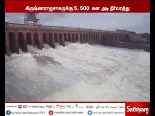 Heavy rain in Cauvery water Catchment areas