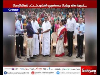 100 students, who are leading in the Engineering Degree, are abroad training