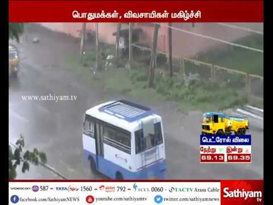 Rain lashes Tamil Nadu