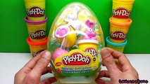 Play Doh Easter Edition Maxi Egg Rabbits and Suprise Eggs