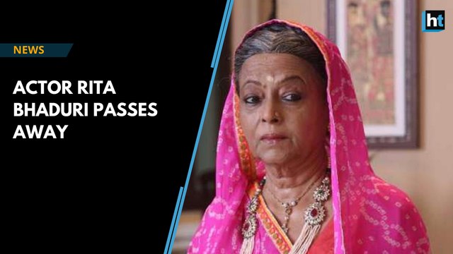 Actor Rita Bhaduri passes away at 62 in Mumbai