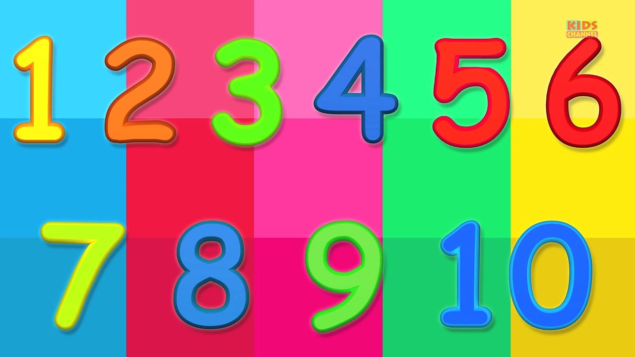 Number Songs For Kids | Ten Little Numbers - video Dailymotion