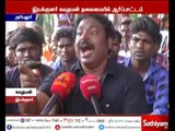 Anitha suicide: Director Gowthaman protest at Ariyalur