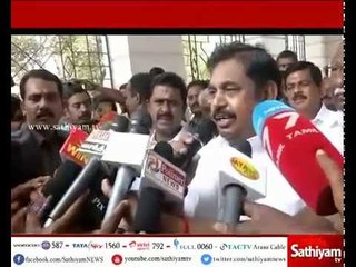 Decision will taken during local election regarding BJP alliance  - CM Edappadi