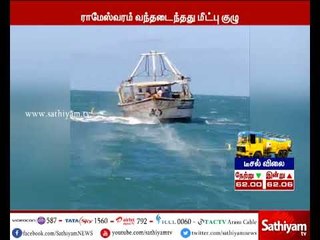 இலங்கையில் இருந்து மீட்கப்பட்ட 7 படகுகளுடன் மீட்பு குழு ராமேஸ்வரம் வந்தடைந்தது.