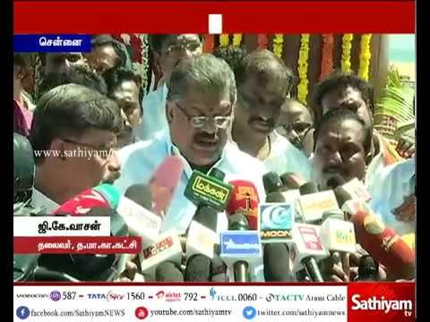 GSTயின் கீழ் எல்.பி.ஜி.யை கொண்டு வந்து விலையை குறைக்க வேண்டும் - ஜி.கே.வாசன்