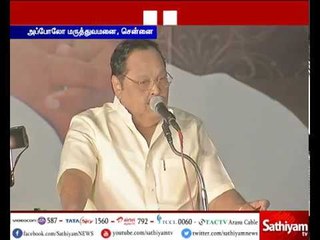திமுக முன்னாள் அமைச்சர் துரைமுருகனுக்கு திடீரென உடல் நலக்குறைவால்  மருத்துவமனையில் அனுமதி