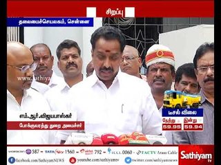 தீபாவளிக்காக சென்னையில் 5 இடங்களில் இருந்து சிறப்பு பேருந்துகள் இயக்கப்படும்– எம்.ஆர்.விஜயபாஸ்கர்