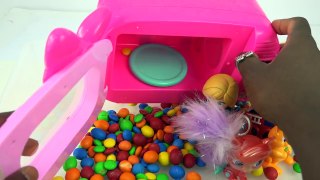 Candy M&Ms Chocolate Microwave Surprise Toys Frozen Elsa SuperHeroes DIY Soft Jelly Handy