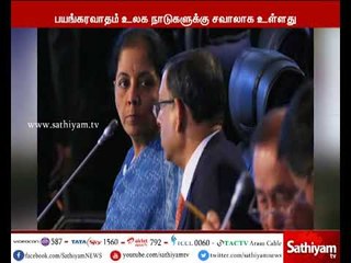 பயங்கரவாதத்தை ஒடுக்க அனைத்து நாடுகளும் ஒன்று சேர வேண்டும் - நிர்மலா சீதாராமன்
