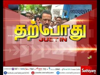 கொளத்தூர் தொகுதியில் மு.க.ஸ்டாலின் ஆய்வு