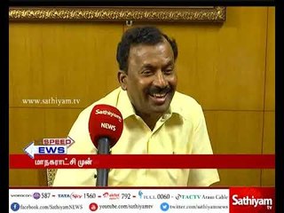 உள்ளாட்சி நிர்வாகத்தை மக்கள் குழுக்கள் அமைத்து நிர்வகிக்க வேண்டும் - முன்னாள் மேயர் சைதை துரைசாமி