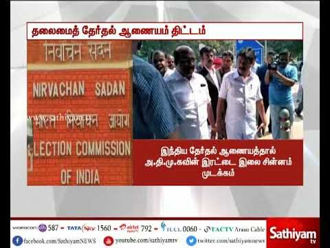 இரட்டை இலை சின்னம் தொடர்பான அடுத்தகட்ட விசாரணை நாளை நடைபெறும் - தேர்தல் ஆணையம்