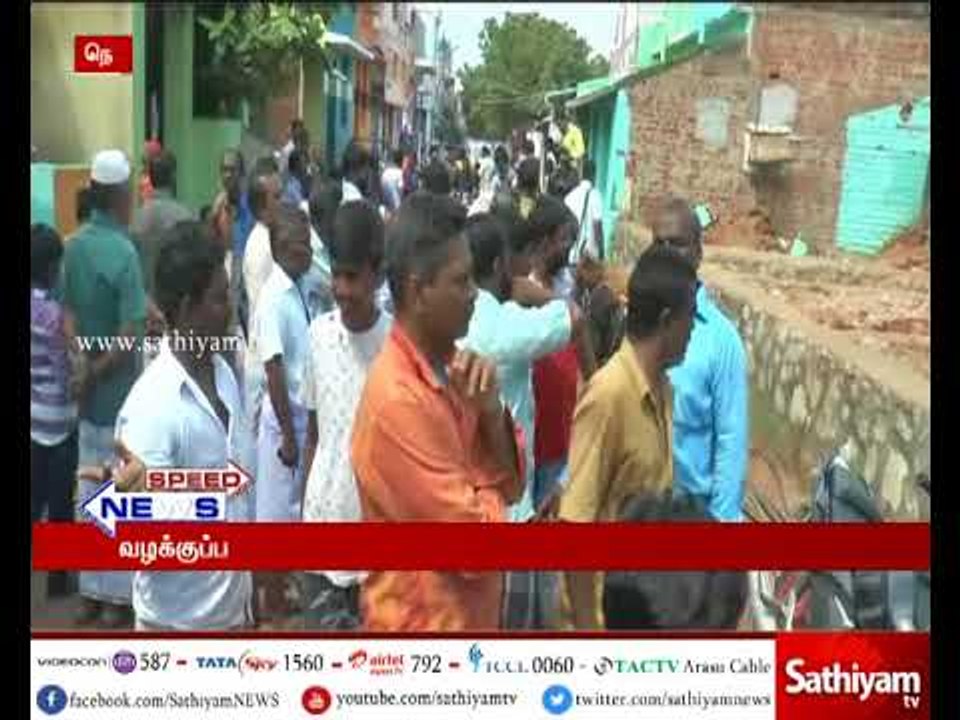 நெல்லை : வீட்டின் சுவர் இடிந்து விழுந்து கட்டட தொழிலாளி உயிரிழப்பு