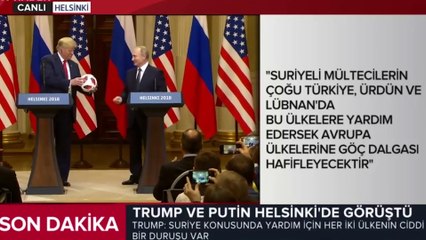 Putin'den Trump'a espirili yanıt: "Top artık sizde!"