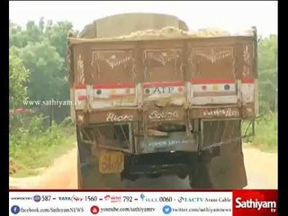 சட்ட விரோதமாக சிலிகா மணல் கடத்தல் - படம் பிடித்த சத்தியம் செய்திக் குழுவிற்கு மிரட்டல்