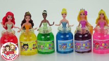 Disney Princess DIY How To Make Colors Slime magiclip dresses Icecream Toys Learn Colors C