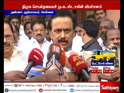 ஆர்.கே.நகரில் வளர்ச்சிப் பணிகளை அ.தி.மு.க. அரசு செய்யவில்லை - மு.க. ஸ்டாலின் குற்றச்சாட்டு