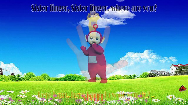 Les Télétubbies Papa doigt La Famille des Doigts des Télétubbies French Finger Family