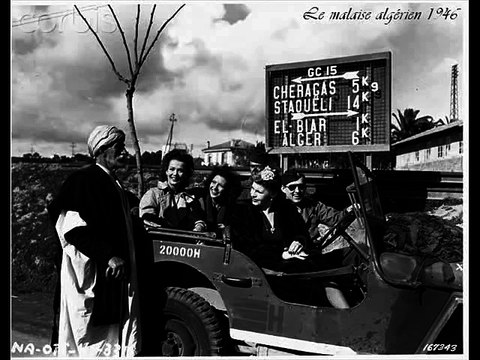 Débat: Ferhat Abbas, Albert Camus, Jean Amrouche, Kaddour Sator..1946