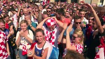 Mondial 2018: les Croates acccueillis en héros à Zagreb