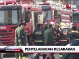 Aksi Pekerja Bangunan Selamatkan Penghuni Apartemen Terbakar