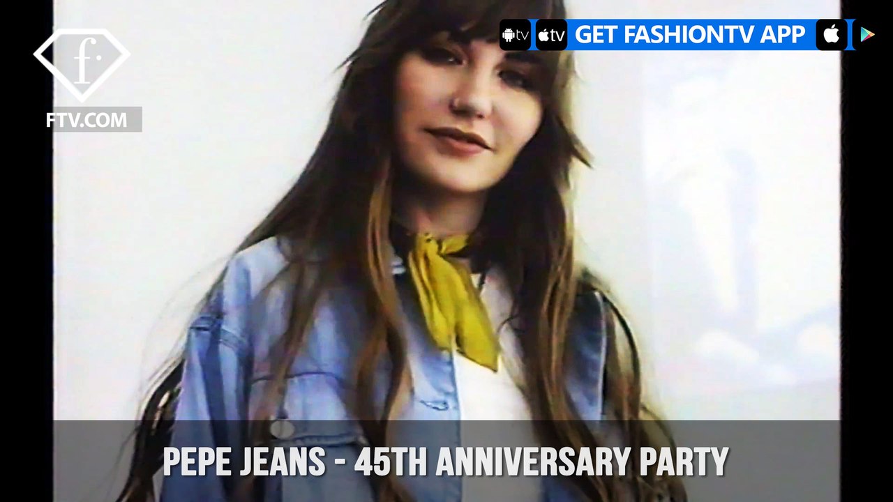 Pepe Jeans London Celebrates 45th Anniversary with a Fashion Party | FashionTV | FTV